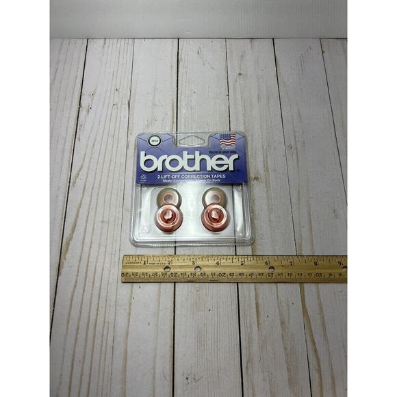 Brother Typewriter Correction Tape 3010 Lift-Off 2-Pack - LOT of 3 Sealed Packs - Picture 4 of 6